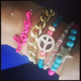 Armband "Pink Love"