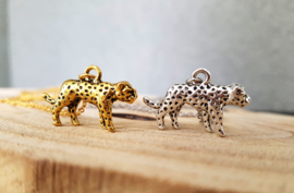 Luipaard Ketting "Leopard" Zilver of Goud