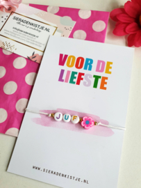 Juffen Cadeautje "Dag Juf" Bloem - Keuze Uit Veel Kaartjes