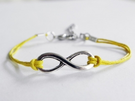 Infinity Armband - Geel