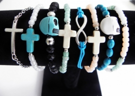 Infinity Armband - Turquoise