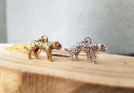 Luipaard Ketting "Leopard" Zilver of Goud