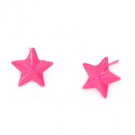 Oorbellen "Starstruck" Roze