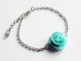 Armband "Turquoise Rose"