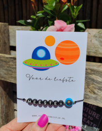 Cadeautje voor de meester "Ik Vlieg Weg" Keuze Uit Meerdere Kaartjes