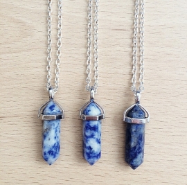 Ketting met Steen "Blue Spot Jasper"