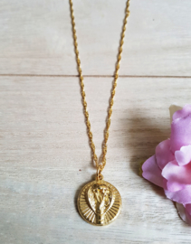 Slang Ketting "Snake Coin"