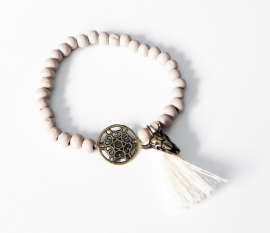 Armband "Beaded Buffalo Skull"