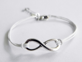 Infinity Armband - Wit