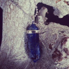 Ketting Met Steen "Lapis Lazuli"