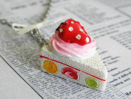 Ketting "A Piece Of Cake" White