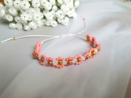 Miyuki Armband "Flowerbed"