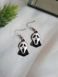 Halloween Oorbellen "Scream"