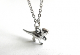 Subtiele Ketting 'Tiny Dinosaur"