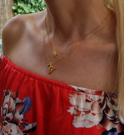 Olifant Ketting "Golden Elephant" (keuze uit 2 varianten)