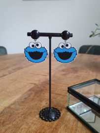 Statement Oorbellen "Cookie Monster"