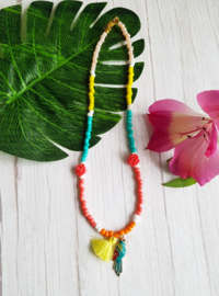 Kinder Ketting "Parrot" Met Papegaai