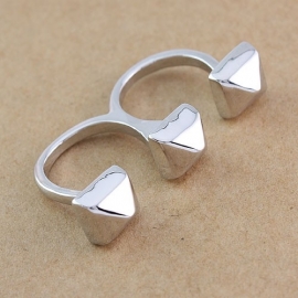 Two Finger Ring "Studs"