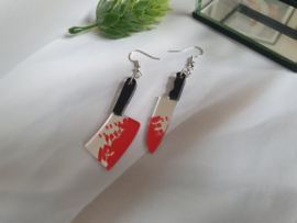 Halloween Oorbellen "Psycho Killer"