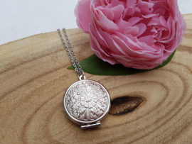 Medaillon Ketting "Plain Silver Locket"