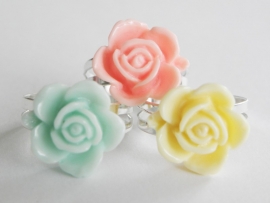 Ring "Pastel Summer Flower"