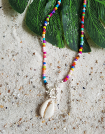 Kralen Ketting Met Schelp "Summer Beads"