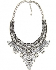 Statement Ketting "Sparkles & Pearls"