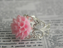 Ring "Chrysanthemum Light Pink"
