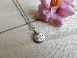 Sneeuwpop Ketting "Snowman"