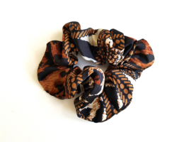 Scrunchie "Rope Chain Print" Bruin