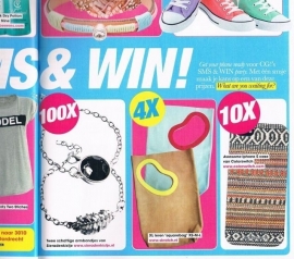 SMS en WIN actie in CosmoGIRL!