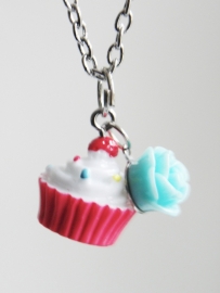 Cupcake Ketting "Delicious Cupcake"