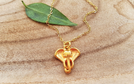 Olifant Ketting "Golden Elephant" (keuze uit 2 varianten)