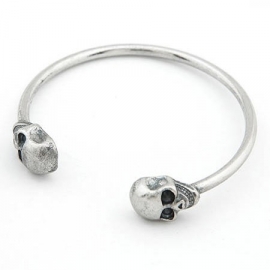 Armband "Two Skulls"