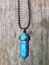 Ketting Met Steen "Turquoise"