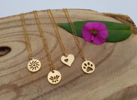 Zon Ketting "Sun Coin"