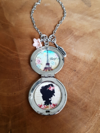 Medaillon Ketting "Parisienne"