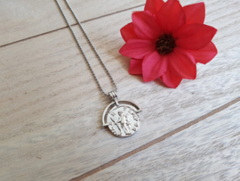 Klassieke Munt Ketting "Ancient Coin"