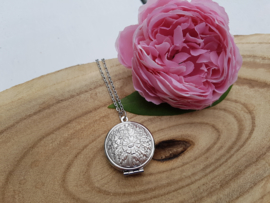 Medaillon Ketting "Plain Silver Locket"