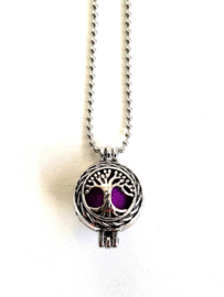 Parfum Medaillon Ketting "Tree Of Life"