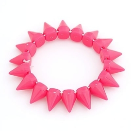 Armband "Coloured Spikes"