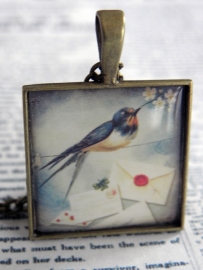 The Square Bird Collection "Don`t Swallow The Mail"