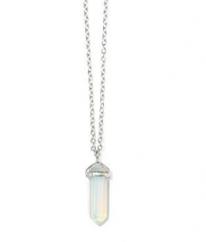 Ketting Met Steen "Opal"