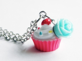 Cupcake Ketting "Delicious Cupcake"