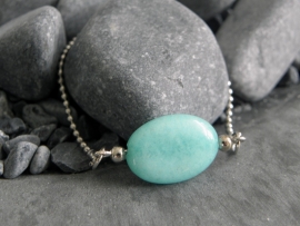 Armband "Natural Aquamarine"