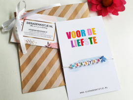 Afscheidscadeau Voor De Meester "Ster" Keuze Uit Meerdere Kaartjes