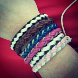 Armbandje "My Braided Friend"