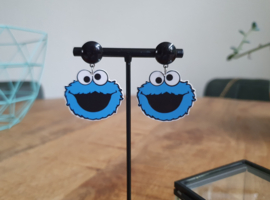 Statement Oorbellen "Cookie Monster"