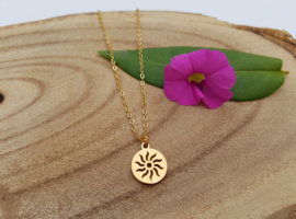 Zon Ketting "Sun Coin"