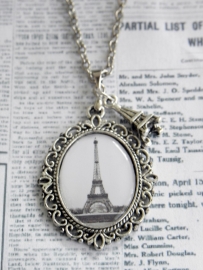 Ketting "La Tour Eiffel" met Eiffeltoren hanger